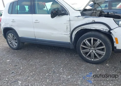 2012 Volkswagen Tiguan Se z USA, uszkodzony, nr VIN WVGBV7AX0CW596822